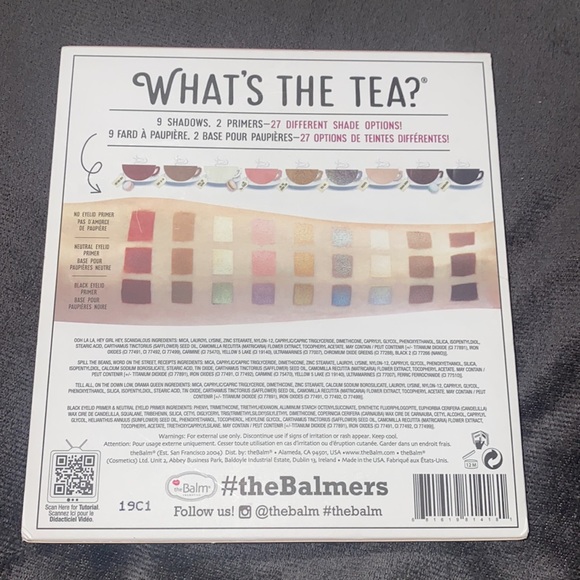 🍒What’s the Tea makeup palette! - Picture 8 of 8